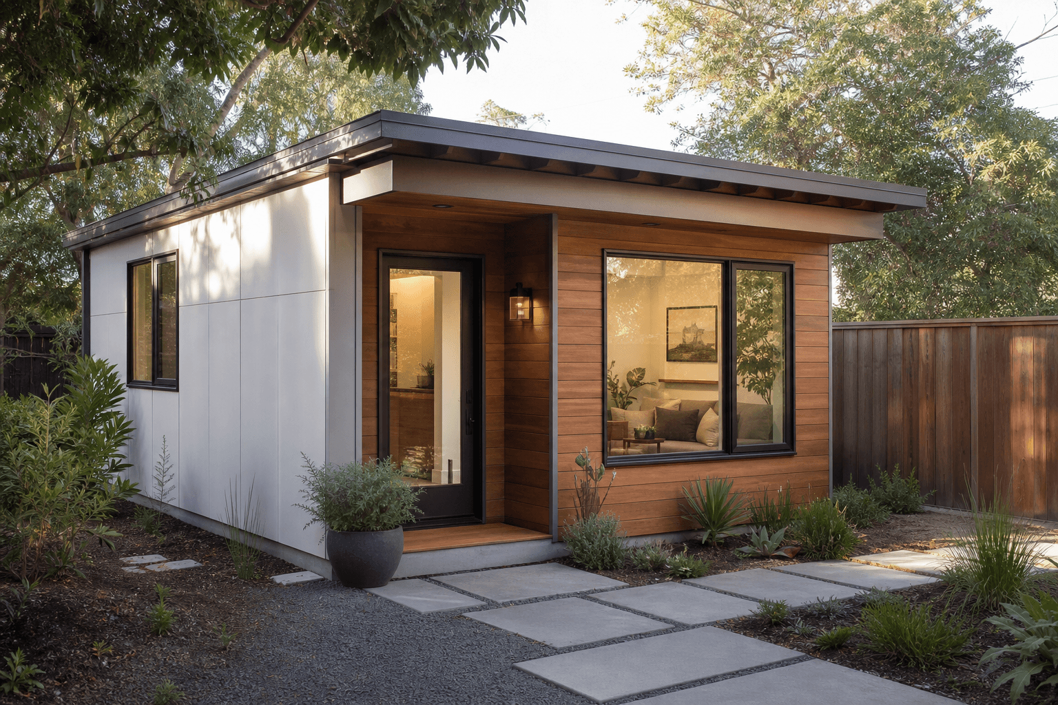 Small ADU — 480 sq ft